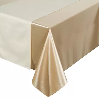 Obrus dekoracyjny GLAMO 140x300 Eurofirany beżowy