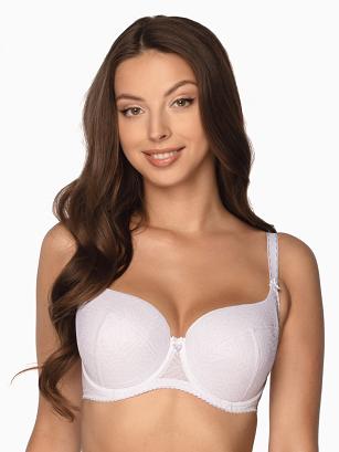 Biustonosz GAIA Full Cup Micaela2 758 usztywniany biały