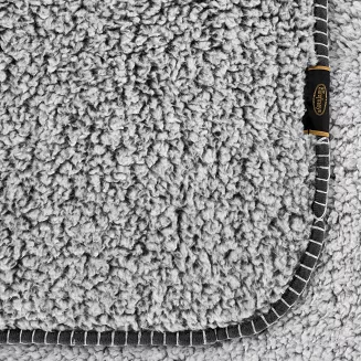 Koc narzuta KOALA 70x160 Eurofirany stalowy baranek