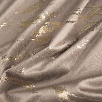 Zasłona gotowa na przelotkach MOLLY 140x250 Eurofirany brązowy