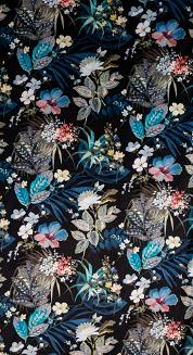 Zasłona gotowa na przelotkach ALANI Eurofirany czarny