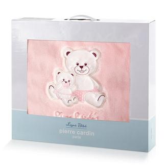 Koc Pierre Cardin BABY3 80x110 Pierre Cardin Eurofirany różowy