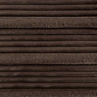 Koc narzuta NINA 220x200 Eurofirany ciemnobrązowy