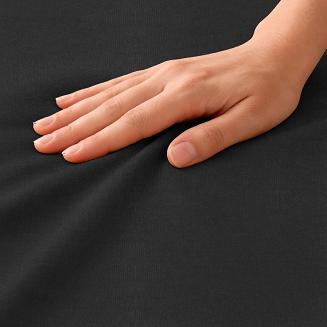 Prześcieradło jersey z gumką 160x200 czarne