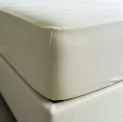 Prześcieradło wodoodporne nieprzemakalne jeresy z gumką Aquasafe 140x200 beżowe