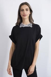 Kołnierzyk Classy Julimex biały