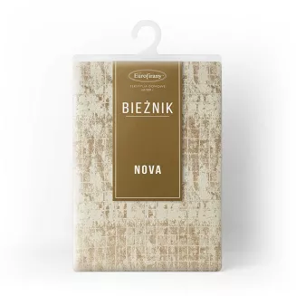 Obrus dekoracyjny ALINA 40x140 Eurofirany beżowy