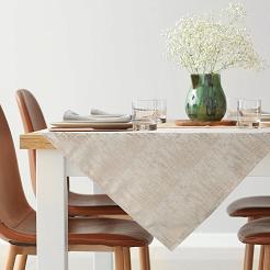 Obrus dekoracyjny ALINA 40x140 Eurofirany beżowy
