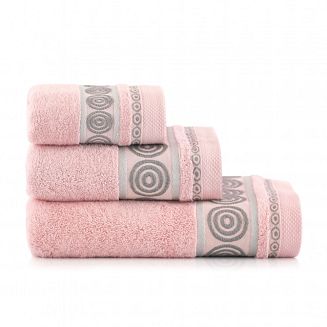 Ręcznik RONDO 2 50x90 Zwoltex różowy
