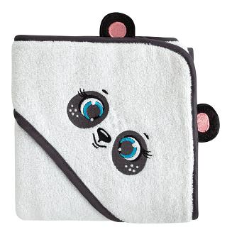 Ręcznik dziecięcy z kapturkiem BABY73 100x100 Eurofirany biały