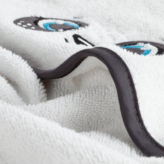 Ręcznik dziecięcy z kapturkiem BABY73 100x100 Eurofirany biały