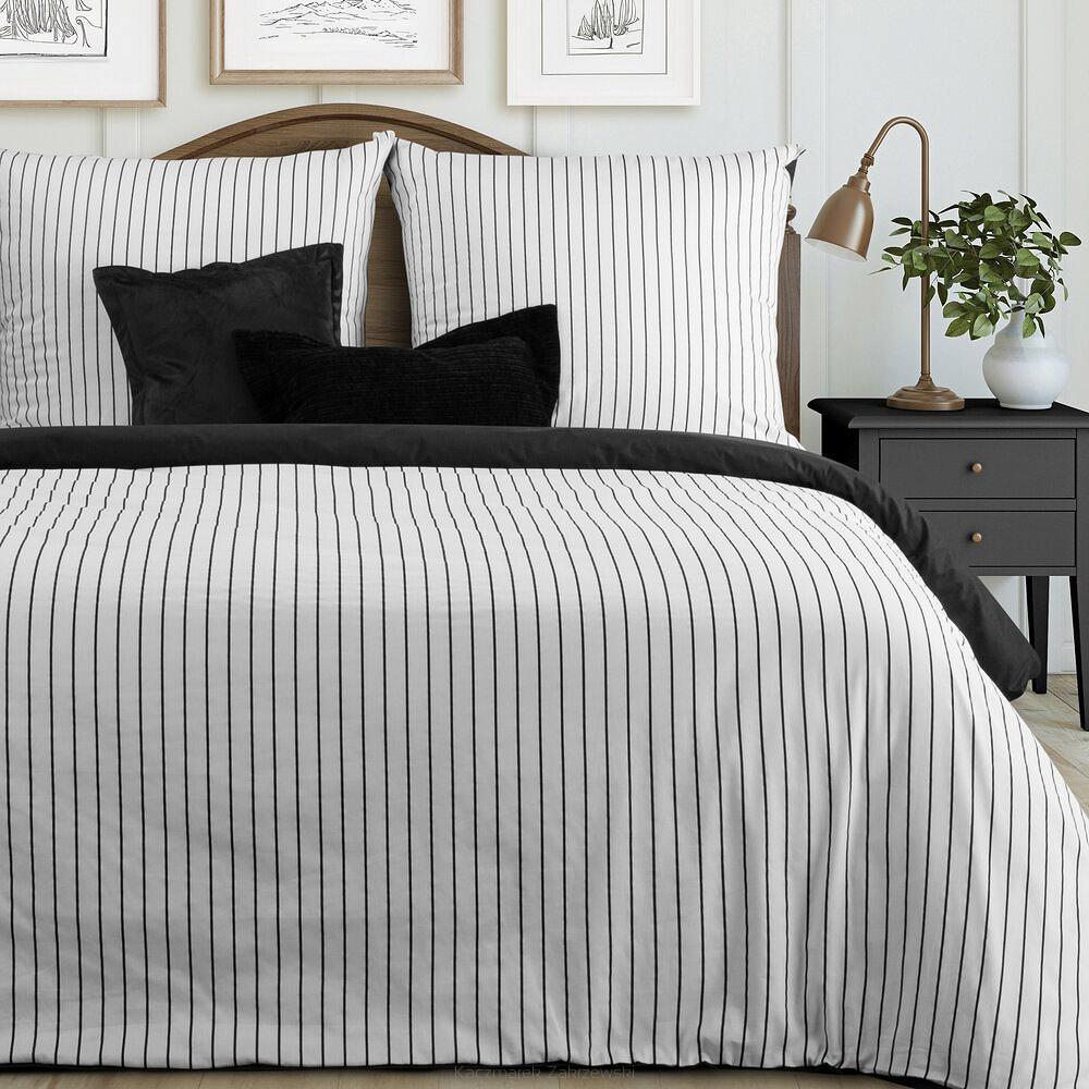 Pościel satynowa RAYA 220x200 Eurofirany biały