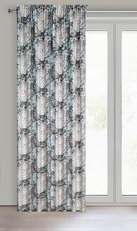 Zasłona gotowa na taśmie LUCIA Eurofirany kremowy