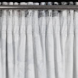 Zasłona gotowa na taśmie LUCIA Eurofirany kremowy