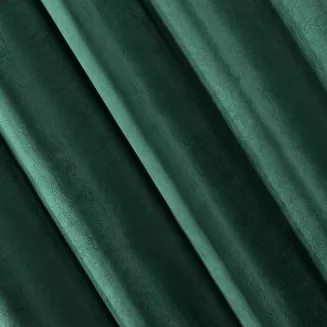 Zasłona gotowa na taśmie VILLA 140x300 Eurofirany ciemnozielony
