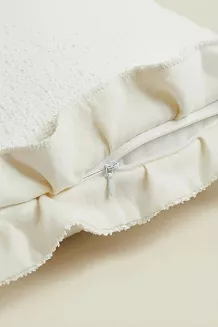 Kremowa Poszewka 40x40 Dreamy Boucle