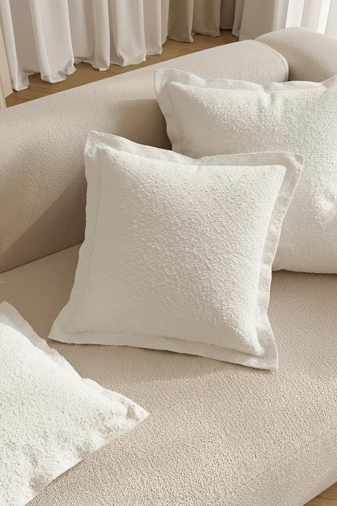 Kremowa Poszewka 40x40 Dreamy Boucle