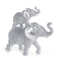 Figurka dekoracyjna ELDO Eurofirany srebrny