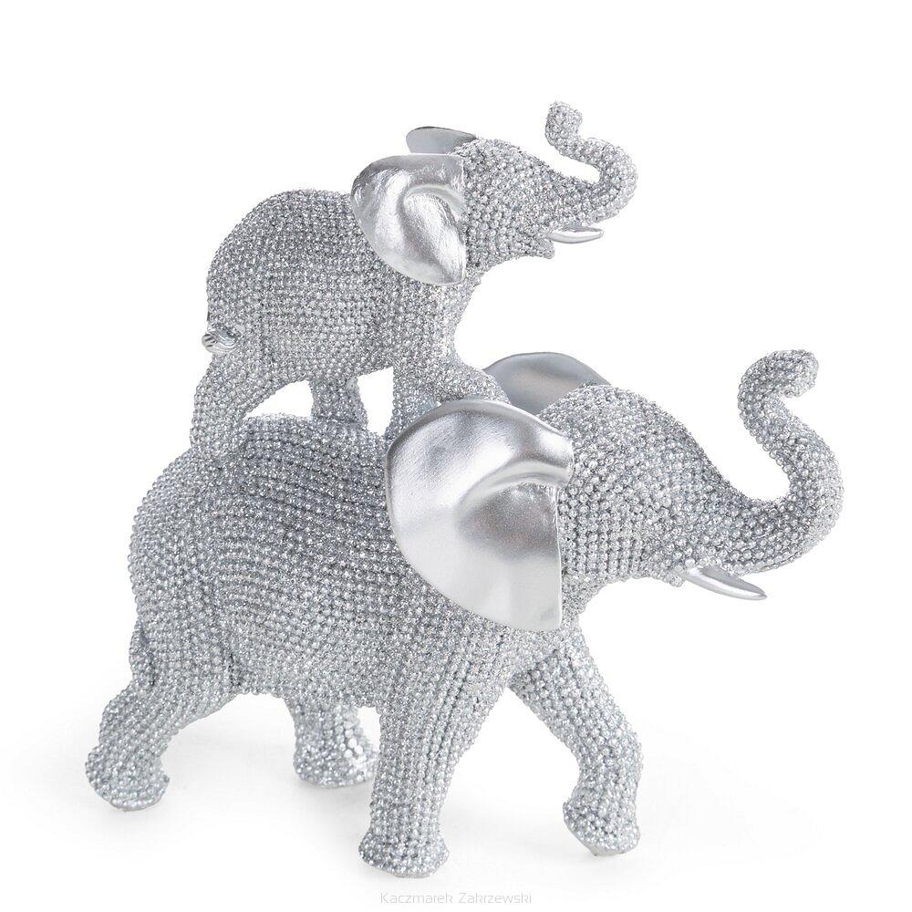 Figurka dekoracyjna ELDO Eurofirany srebrny