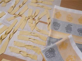 Ścierka kuchenna 50x70 Zwoltex wzór MUFFIN-2 żółta