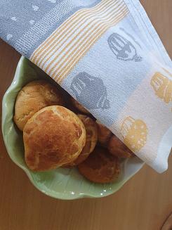 Ścierka kuchenna 50x70 Zwoltex wzór MUFFIN-2 żółta