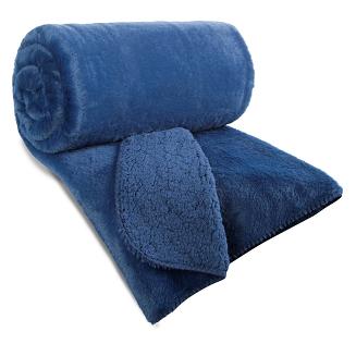 Narzuta dekoracyjna NINA 220x240 granatowy