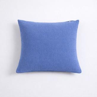 Niebieska Bawełniana Poszewka Muślinowa 50x60 Do Pościeli