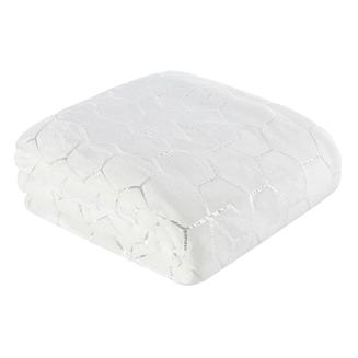 Koc narzuta VANESA 150x200 Design91 kremowy/srebrny