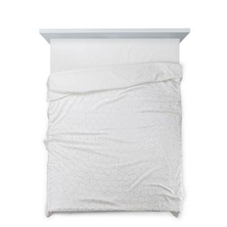 Koc narzuta VANESA 150x200 Design91 kremowy/srebrny