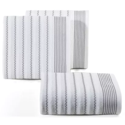 Ręcznik bawełniany LEO 70x140 Design91 biały