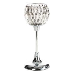 Świecznik dekoracyjny ZARIA Eurofirany srebrny