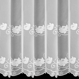 Firana gotowa na przelotkach LETI 350x260 Eurofirany biały