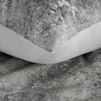 Pościel satynowa SPRING 220x200 Eurofirany srebrny