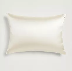 Jedwabna poszewka na poduszkę 50x60 jedwab morwowy kremowa