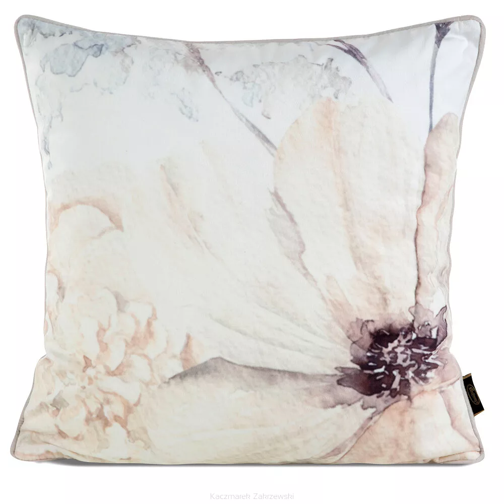 Poszewka dekoracyjna VELVET 45x45 Eurofirany beżowy