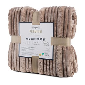 Koc narzuta NINA 150x200 Eurofirany naturalny