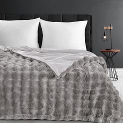 Narzuta dekoracyjna LILY 200x220 srebrny