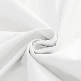Prześcieradło satyna bawełniana z gumką 200x200 SIN białe