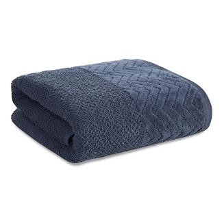 Ręcznik bawełniany LOREN 70x140 Eurofirany granatowy