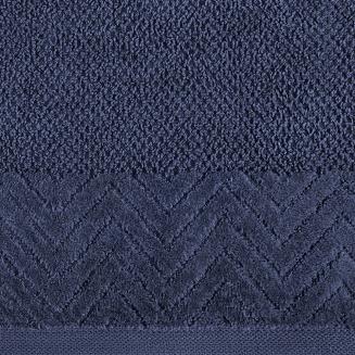 Ręcznik bawełniany LOREN 70x140 Eurofirany granatowy