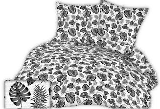 Pościel z kory 200x220 wzór egzotyczne liście 2