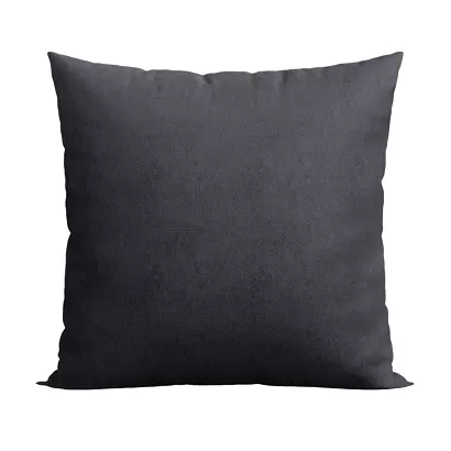 Poszewka dekoracyjna MILAS 40x40 antracyt gładka