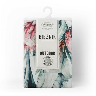 Obrus dekoracyjny GARDEN 40x180 Eurofirany biały