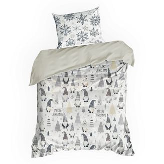 Komplet pościeli świąteczny POS 140x200 Eurofirany biały