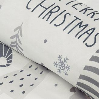 Komplet pościeli świąteczny POS 140x200 Eurofirany biały