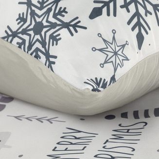 Komplet pościeli świąteczny POS 140x200 Eurofirany biały