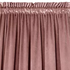 Zasłona gotowa na taśmie ROSA 140x300 Design91 różowy