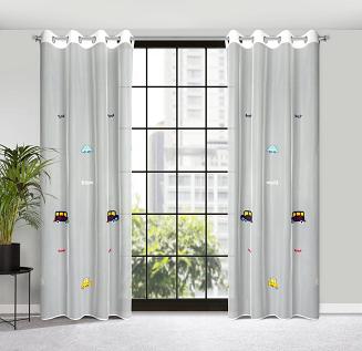 Firana gotowa na przelotkach ALVIN 140x250 Eurofirany biały