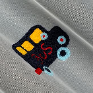 Firana gotowa na przelotkach ALVIN 140x250 Eurofirany biały