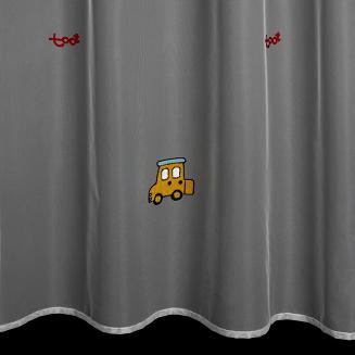 Firana gotowa na przelotkach ALVIN 140x250 Eurofirany biały